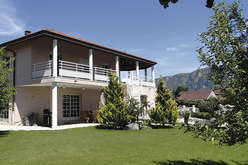 On the shores of Lake Geneva