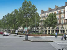 The historic centre of Rennes