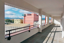 Apartments in Perpignan, a lively market