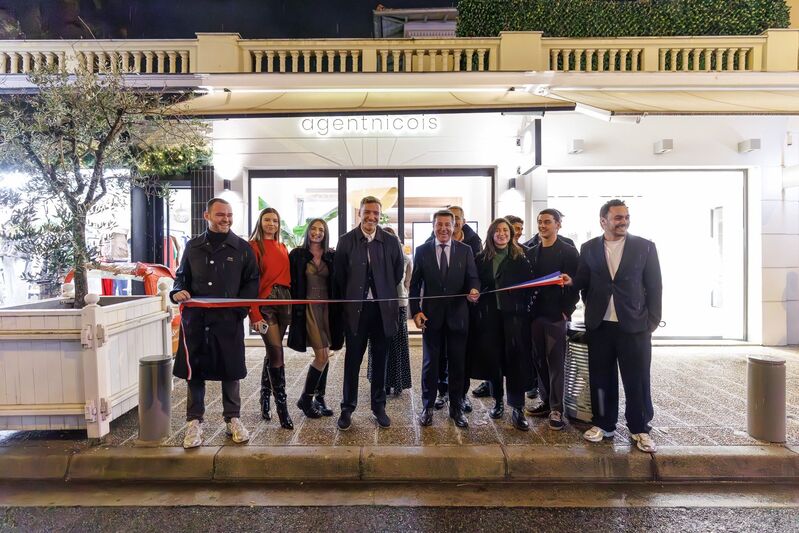 The very first flagship agency inaugurated for Agent Niçois