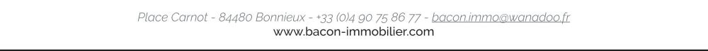 GÉRARD BACON IMMOBILIER