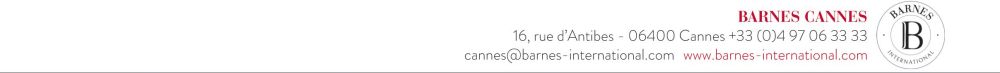 BARNES Cannes