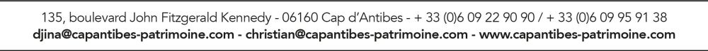 CAP D'ANTIBES PATRIMOINE 