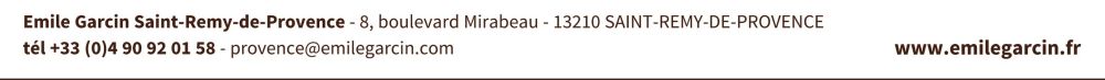 EMILE GARCIN ALPILLES & AVIGNON