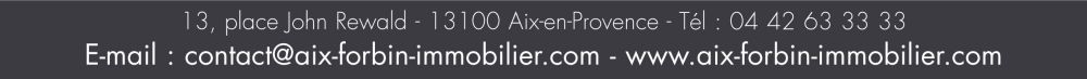 AIX FORBIN IMMOBILIER