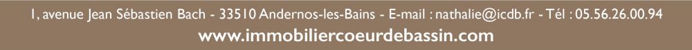 IMMOBILIER COEUR DE BASSIN