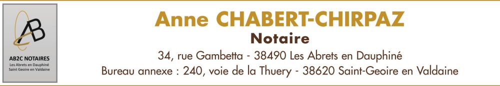AB2C Notaires - Les Abrets en Dauphiné - St-Geoire en Valdaine