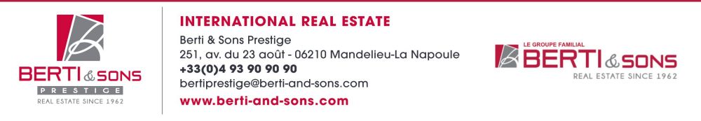 BERTI & Sons PRESTIGE IMMOBILIER