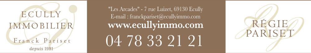 ECULLY IMMOBILIER Franck PARISET