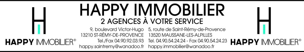 HAPPY IMMOBILIER Maussane-les-Alpilles
