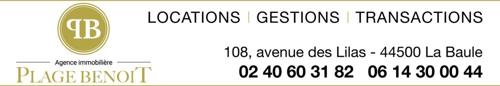 AGENCE PLAGE BENOIT IMMOBILIER