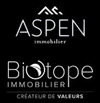 LogoBIOTOPE IMMOBILIER / ASPEN IMMOBILIER