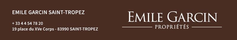 EMILE GARCIN SAINT-TROPEZ ET LITTORAL