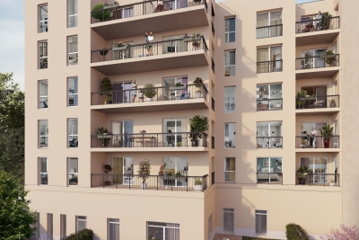 Appartement &agrave; vendre &agrave; AUBERVILLIERS  - 3 pi&egrave;ces - 68 m&sup2; 