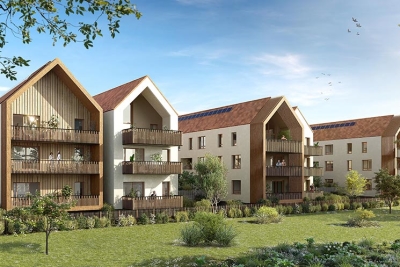 Appartement &agrave; vendre &agrave; LA WANTZENAU  - 2 pi&egrave;ces - 46 m&sup2; 