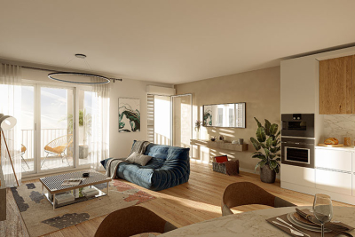 Appartement &agrave; vendre &agrave; MARSEILLE 15EME Ouest - 3 pi&egrave;ces - 62 m&sup2; 