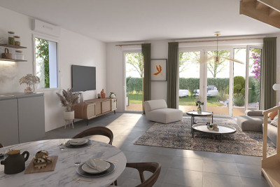 Appartement &agrave; vendre &agrave; immobilier RAMONVILLE-ST-AGNE  - 3 pi&egrave;ces - 71 m&sup2; 