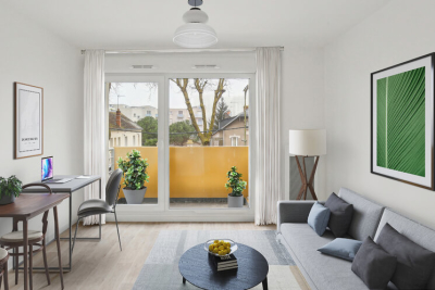 Appartement &agrave; vendre &agrave; JOUE LES TOURS  - 1 pi&egrave;ces - 22 m&sup2; 