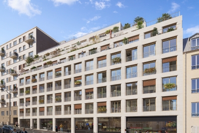 Appartement &agrave; vendre &agrave; PARIS 17EME Pont de Flandre - 2 pi&egrave;ces - 49 m&sup2; 