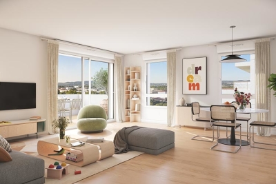 Appartement &agrave; vendre &agrave; immobilier VENISSIEUX  - 2 pi&egrave;ces - 39 m&sup2; 