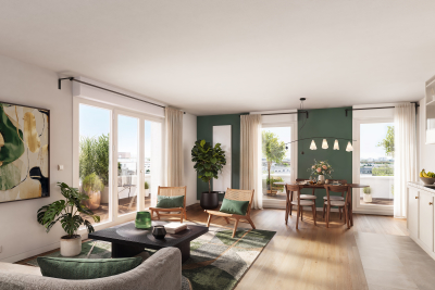 Appartement &agrave; vendre &agrave; immobilier L HAY LES ROSES  - 5 pi&egrave;ces - 97 m&sup2; 