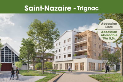 Appartement &agrave; vendre &agrave; TRIGNAC  - 2 pi&egrave;ces - 48 m&sup2; 