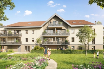 Appartement &agrave; vendre &agrave; LA ROCHE-SUR-FORON Le Biot - 3 pi&egrave;ces - 60 m&sup2; 