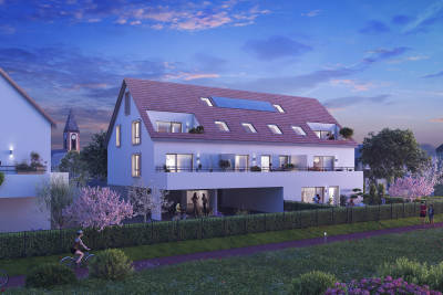 Appartement à vendre à NIEDERHAUSBERGEN  - 4 pièces - 81 m² 