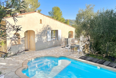 Maison à vendre plain pied et vue mer alpes maritimes 