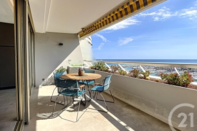 Appartement à vendre plein pied vue mer villeneuve loubet