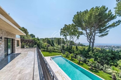 Maison à vendre piscine vue mer mougins