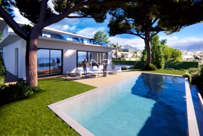 Maison à vendre maison vue mer roquebrun 