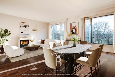 Apartment for sale in NEUILLY SUR SEINE Trezel 1 - 3 rooms - 82 m² 