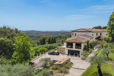 Maison à vendre piscine vue panoramique mer cannes 