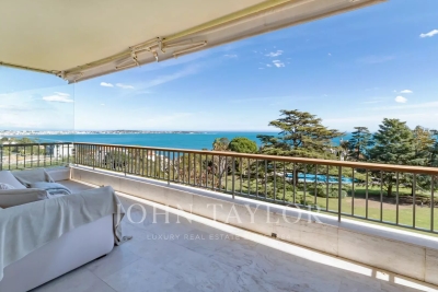 Appartement à vendre piscine vue panoramique mer cannes 