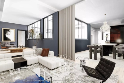 Appartement à vendre à PARIS 1ER Seine et Berges 2 - 5 pièces - 260 m² 