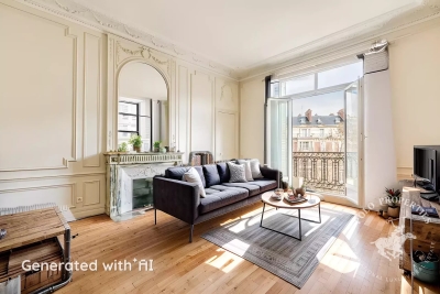 Appartement à vendre à PARIS 17EME Seine et Berges 2 - 7 pièces - 184 m² 