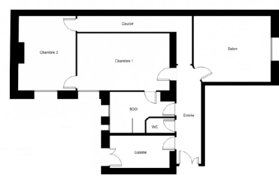 Appartement à vendre à PARIS 15EME Saint-Vincent de Paul 5 - 3 pièces - 75 m² 