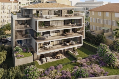Appartement à vendre à CANNES Comte de Falicon - 2 pièces - 52 m² 