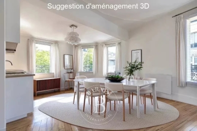 Apartment for sale in BOULOGNE BILLANCOURT Trezel 1 - 3 rooms - 74 m² 