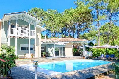 Maison &agrave; vendre jardin sud lacanau ocean 