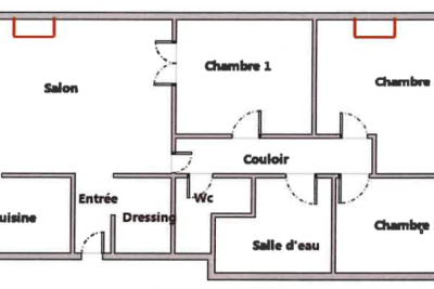 Appartement &agrave; vendre &agrave; MARSEILLE 3EME  - 4 pi&egrave;ces - 74 m&sup2; 