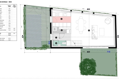 terrain à vendre à LE BOUSCAT   - 110 m² 