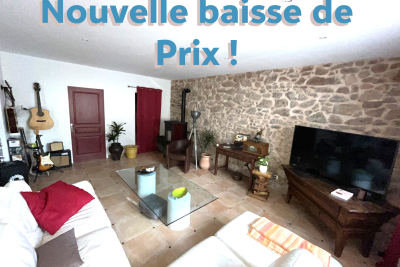 Maison à vendre à MOUX  - 6 pièces - 136 m² 
