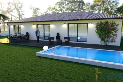 Maison à vendre à POMEROLS Archives Départemental - 5 pièces - 135 m² 