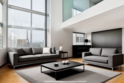 Appartement à vendre à PARIS 15EME Seine et Berges 2 - 5 pièces - 134 m² 