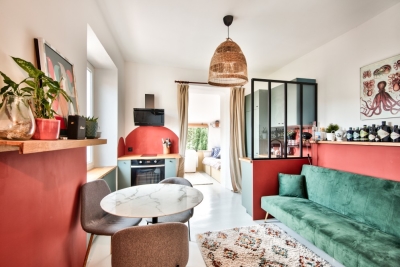 Appartement à vendre à VILLEFRANCHE-SUR-MER Pont du Lys-Antibes Les Pins - 2 pièces - 26 m² 