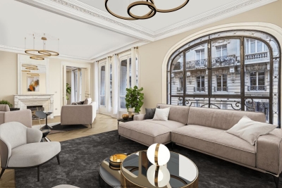 Appartement à vendre à PARIS 17EME Seine et Berges 2 - 5 pièces - 204 m² 