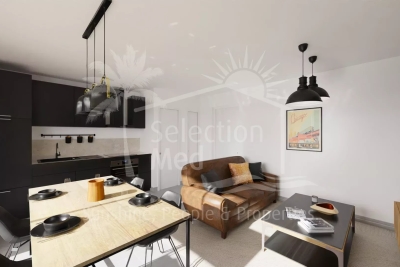 Apartment for sale in VALBONNE  - 2 rooms - 42 m² 