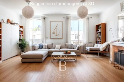 Appartement à vendre à PARIS 16EME Buttes Chaumont - 2 pièces - 58 m² 